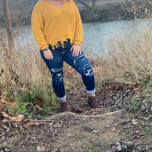 Cropped like sweater